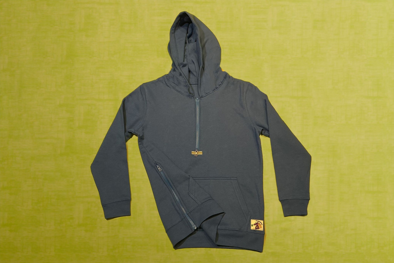 Tigedoli Hoodie Half Zip Kapuze