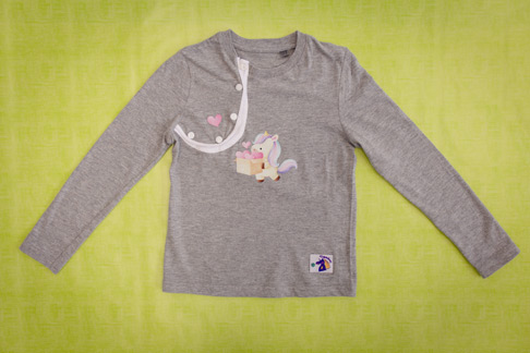 Tigedoli Zieh-Durch-Shirt