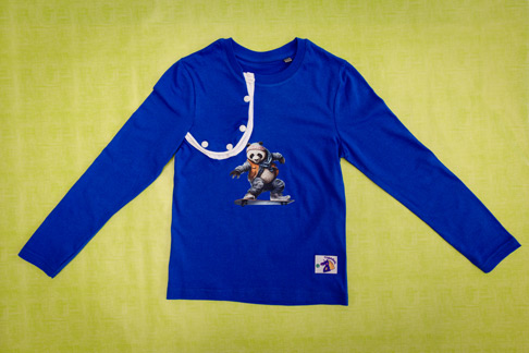 Tigedoli Zieh-Durch-Shirt